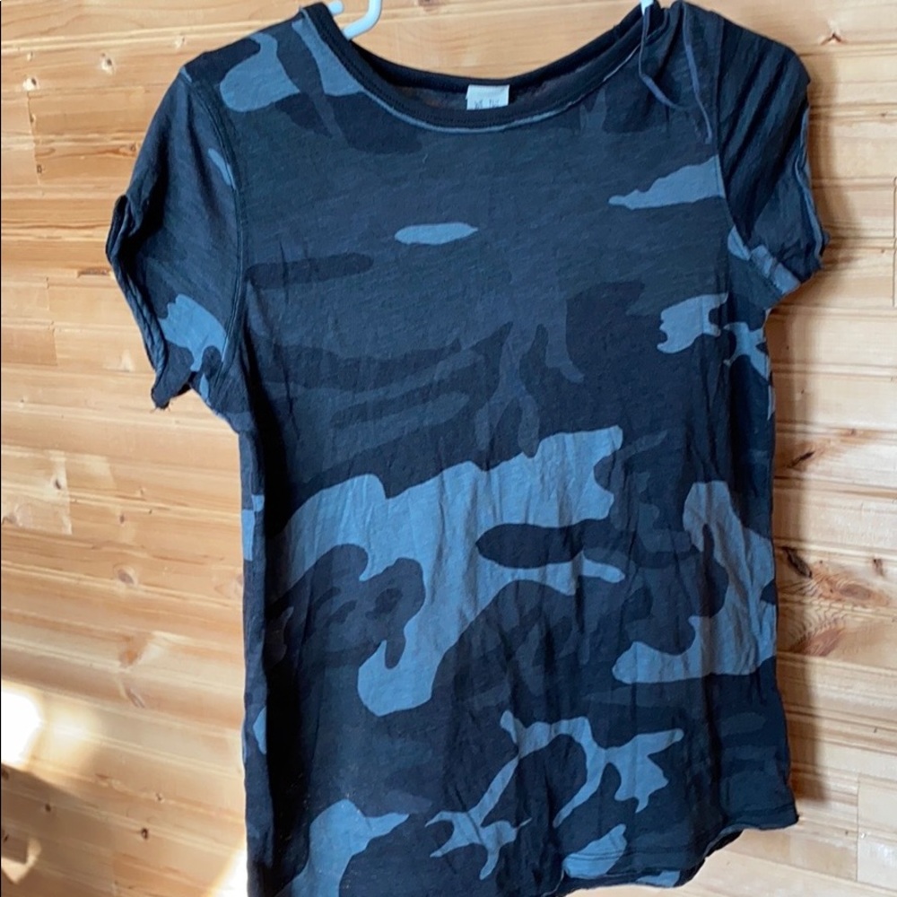Free People Clare Camo Tee